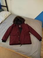 Superdry - "Rookie Down" edition Parka - Burgundy - S, Ophalen of Verzenden, Zo goed als nieuw, Rood, Maat 46 (S) of kleiner