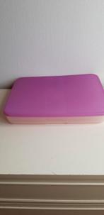 Tupperware voorraadbak met roze deksel, Ophalen of Verzenden, Bus of Trommel