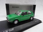 Volkswagen Golf 1980 Groen 1:43 Minichamps, Hobby en Vrije tijd, Modelauto's | 1:43, Nieuw, Ophalen of Verzenden, MiniChamps, Auto