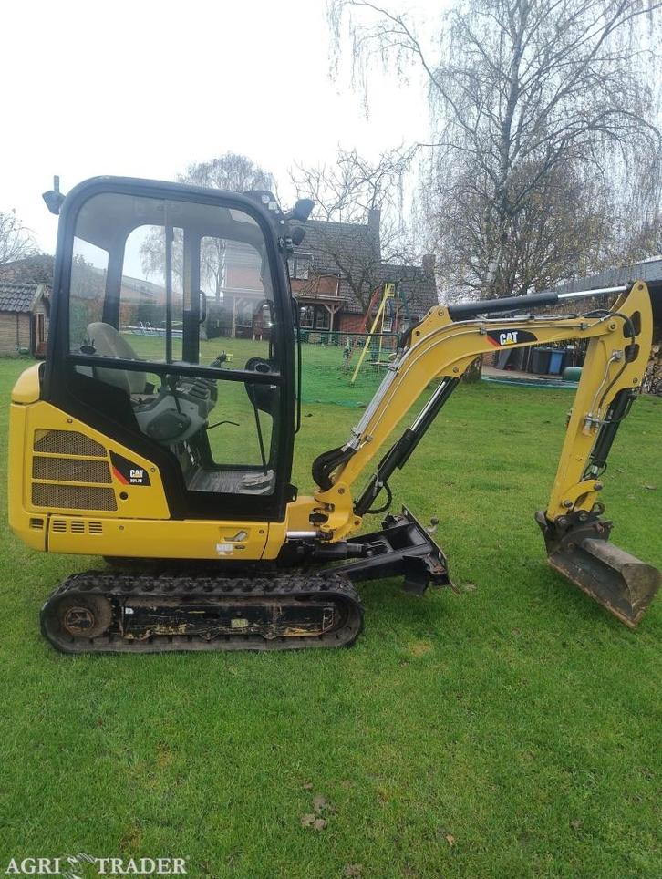 Cat 301.7 minigraver 2018 sloop sorteer functie, Zakelijke goederen, Machines en Bouw | Kranen en Graafmachines, Graafmachine