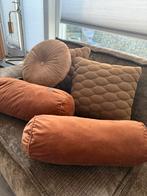 Essenza Kussens - Set van 5, Ophalen of Verzenden, Zo goed als nieuw, Bruin, Rond