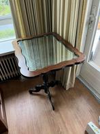 Antieke Spiegel Tafel met Sierlijk Onderstel, Ophalen