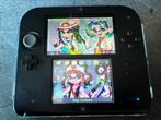 Zgan Nintendo 2DS blauw + hoes + cover + 32 GB SD, Blauw, 2DS, Ophalen of Verzenden, Zo goed als nieuw