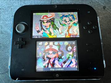 Zgan Nintendo 2DS blauw + hoes + cover + 32 GB SD beschikbaar voor biedingen