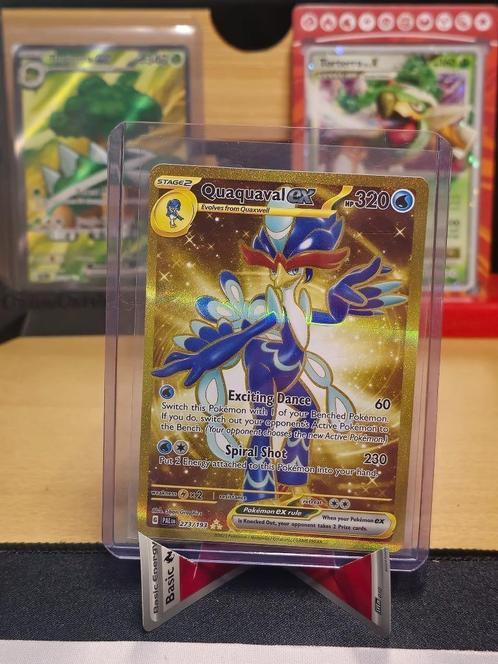 Quaquaval ex | PAL 273 | NM | 1x, Hobby en Vrije tijd, Verzamelkaartspellen | Pokémon, Nieuw, Losse kaart, Verzenden
