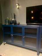 Glass sideboard, Ophalen, Met deur(en), 100 tot 150 cm, Zo goed als nieuw