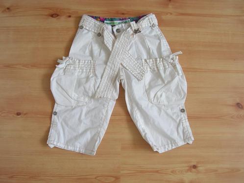 NIEUW witte capri zomerbroek maat 122 van Moodstreet., Kinderen en Baby's, Kinderkleding | Maat 122, Nieuw, Meisje, Broek, Ophalen of Verzenden