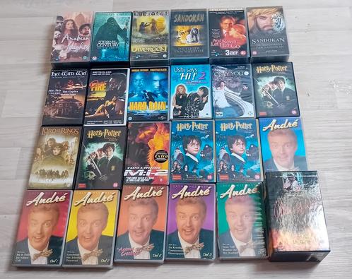 partij videobanden, Cd's en Dvd's, VHS | Film, Gebruikt, Overige genres, Alle leeftijden, Ophalen
