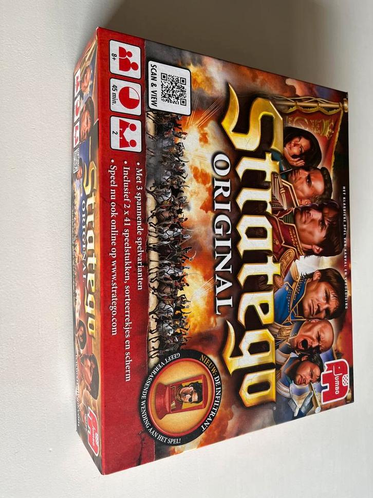 Stratego Original - Strategisch Bordspel, nieuw in doos!, Hobby en Vrije tijd, Gezelschapsspellen | Bordspellen, Nieuw, Een of twee spelers