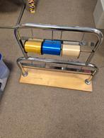 Kadopapier Houder met lintjes, Ophalen, Gebruikt