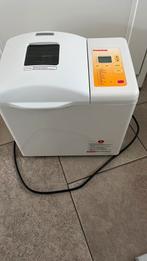 Broodbakmachine met broodmachine bakboek, Witgoed en Apparatuur, Broodbakmachines, 800 tot 1200 gram deeg, Zo goed als nieuw, Meer dan 10 programma's