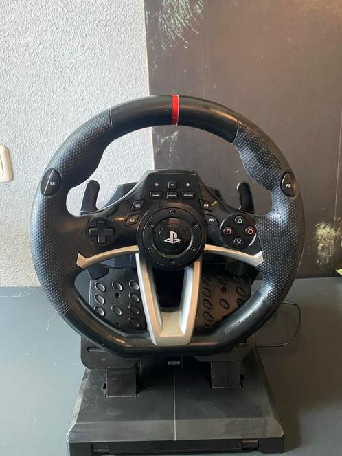 Hori Racing Wheel Apex - PS4/PS3, Spelcomputers en Games, Spelcomputers | Overige Accessoires, Zo goed als nieuw, Ophalen