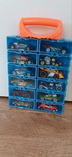 Hot Wheels auto's in Meeneem Koffer, Ophalen, Gebruikt