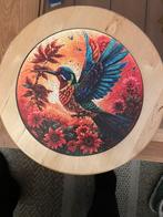 Diverse ronde houten puzzels 7 euro per stuk, Ophalen, Minder dan 500 stukjes, Zo goed als nieuw, Legpuzzel