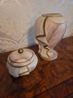 Vintage Vaas en juwelen schaal., Ophalen