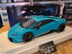 Lamborghini Huracán Performante blu Glauco - 1:12 AUTOart, Auto, Nieuw, Ophalen of Verzenden, 1:9 t/m 1:12