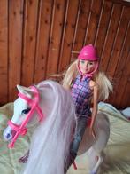 Mooie barbie pop van mattel met een paard, Ophalen of Verzenden, Zo goed als nieuw, Barbie