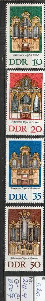 DDR Orgels Michel 2111-4 Nr.D507p, Verzenden, DDR, Postfris