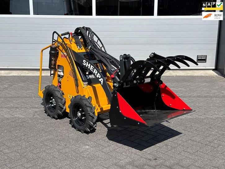 Sherpa 100 Smal GX390 Demo nieuw!, Zakelijke goederen, Machines en Bouw | Kranen en Graafmachines, Overige typen