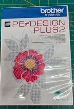 Brother PE-Design Plus2 borduursoftware – Nieuwstaat, comple, Hobby en Vrije tijd, Naaimachines en Toebehoren, Ophalen of Verzenden