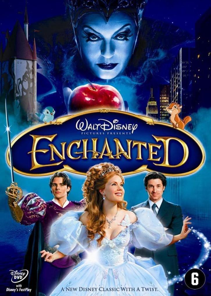 Enchanted DVD Nieuw In Seal, Cd's en Dvd's, Dvd's | Tekenfilms en Animatie, Nieuw in verpakking, Europees, Overige typen, Vanaf 6 jaar