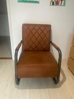 3x Civo Fauteuil – Cognac (€/ stuk, DEAL in beschrijving), Ophalen, 75 tot 100 cm, Zo goed als nieuw, Industrieel
