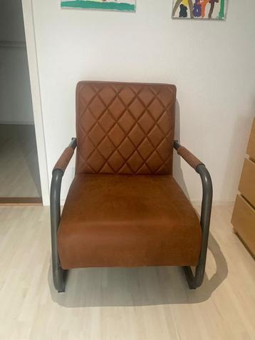 3x Civo Fauteuil – Cognac (€/ stuk, DEAL in beschrijving) beschikbaar voor biedingen