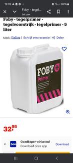 Foby primer hechtbrug voor zuigende ondergrond, Ophalen of Verzenden, Zo goed als nieuw, Wit