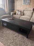 Zwarte salontafel Pronto Wonen - 142x70x41, Huis en Inrichting, Ophalen, Gebruikt, 100 tot 150 cm, 50 tot 100 cm