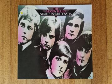 Vintage vinyl LP van The Moody Blues, Nights in White Satin beschikbaar voor biedingen