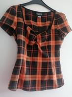 Collectif mooie top/ maat S, Kleding | Dames, Collectif, Verzenden, Oranje, Zo goed als nieuw