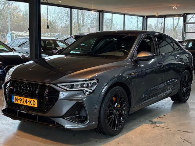 AUDI E-Tron Sportback 50 quattro 313pk S Edition Matrix led, Auto's, Audi, Bedrijf, Te koop, e-tron, Achteruitrijcamera, Adaptieve lichten