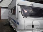 Vernieuwde Hobby de Luxe 450, Caravans en Kamperen, Caravans, Rondzit, Hobby, Particulier, Luifel