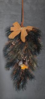 Retro vintage kerst toef kersttoef deurhanger !, Ophalen of Verzenden, Zo goed als nieuw