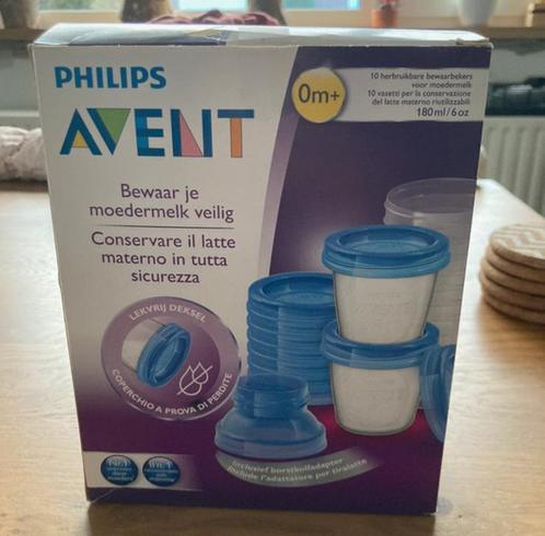 Bewaarbakjes borstvoeding of hapjes, Kinderen en Baby's, Babyvoeding en Toebehoren, Gebruikt, Ophalen of Verzenden