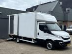Iveco Daily 40C17V 3.0 1000kg laadklep Trekhaak 3500kg Trekg, Auto's, Euro 5, Gebruikt, Zwart, Iveco