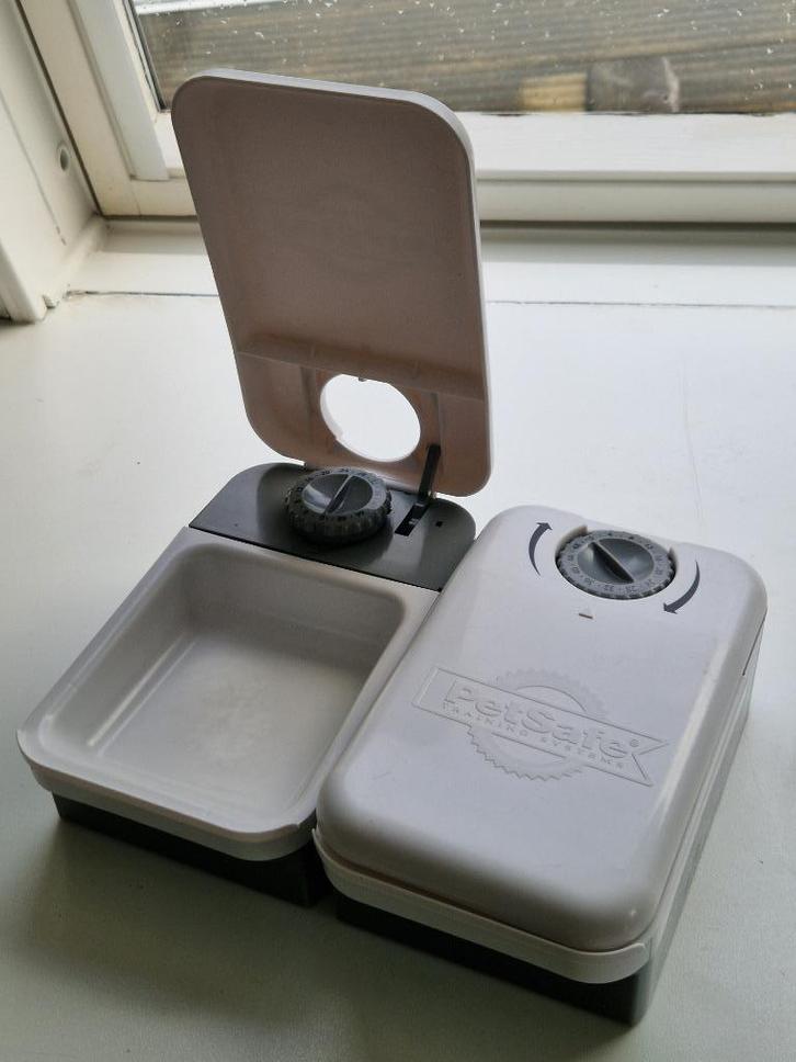 Automatische katten voerbak - PetSafe, Dieren en Toebehoren, Kattenvoerbakken en Drinkbakken, Gebruikt, Automatisch, Ophalen of Verzenden