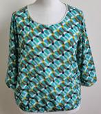 Lola & Liza groen/blauwe blouse mt. 44, Maat 42/44 (L), Ophalen of Verzenden, Zo goed als nieuw, Groen