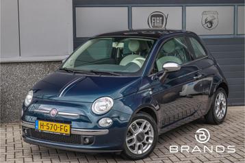 Fiat 500 0.9 Twinair Lounge Airco Pano LM velgen (bj 2014) beschikbaar voor biedingen