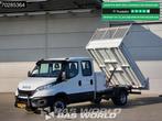 Iveco Daily 35C16 3.0L Special Edition Open Laadbak met Kist, Auto's, Bestelauto's, Iveco, Wit, Bedrijf, Lease