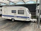 Caravan Hobby 440 SB de luxe easy 2004, Caravans en Kamperen, Caravans, Hobby, Treinzit, 750 - 1000 kg, Particulier