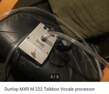 Talkbox Dunlop MXR 222 Talkbox Vocal Processor beschikbaar voor biedingen