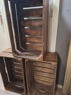 Houten kratten, Ophalen