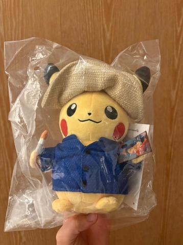 Pikachu Plush Van Gogh beschikbaar voor biedingen