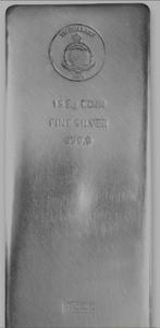 Zilver 15 kilo kg munt baar 9999, Ophalen of Verzenden, Zilver