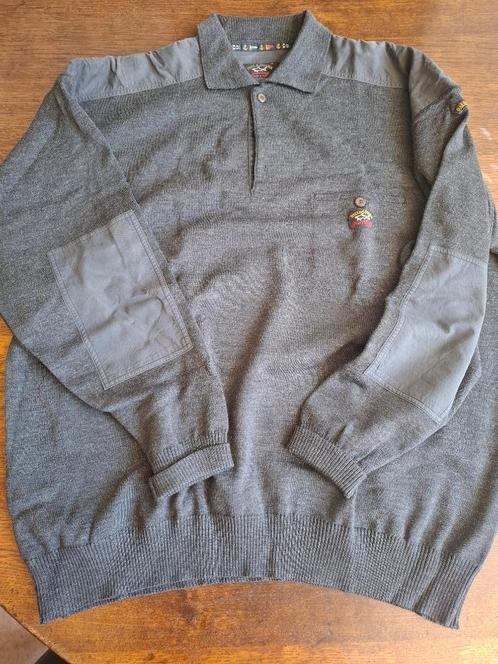 Paul & Shark polotrui, maat 3XL donker grijs., Kleding | Heren, Truien en Vesten, Zo goed als nieuw, Overige maten, Grijs, Ophalen