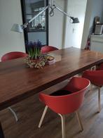 4 Hay AAC22 Eetkamerstoelen Oranje Rood design, Huis en Inrichting, Gebruikt, Vier, Modern, Rood