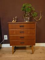 Vintage Deens Design Teak Ladekast Jaren 60, Huis en Inrichting, Ophalen of Verzenden, Gebruikt, 25 tot 50 cm, 50 tot 100 cm