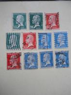 Frankrijk 1923 Type Pasteur Yv.171-181 gestempeld, Postzegels en Munten, Postzegels | Europa | Frankrijk, Ophalen of Verzenden