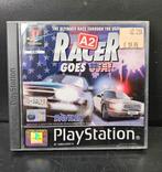 Playstation 1. A2 RaceR goes USA compleet met boekje., Vanaf 3 jaar, Gebruikt, Ophalen of Verzenden, 1 speler